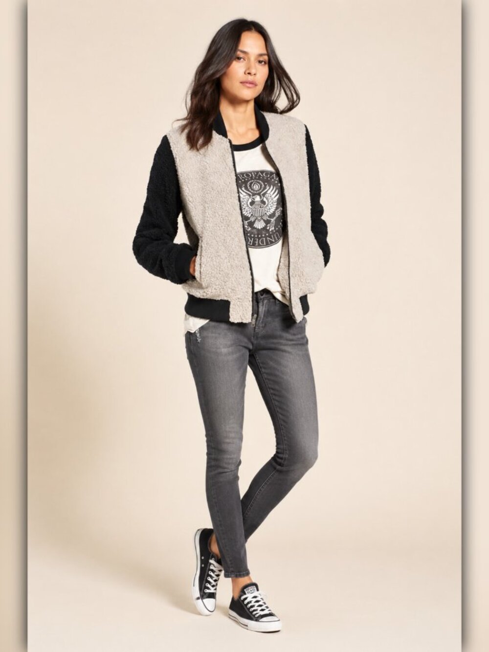 A613 • Arctic Sherpa Bomber Jacket